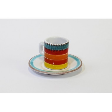 Tazzina caffè con Piattino Pantelleria Tazzina caffè con Piattino Pantelleria